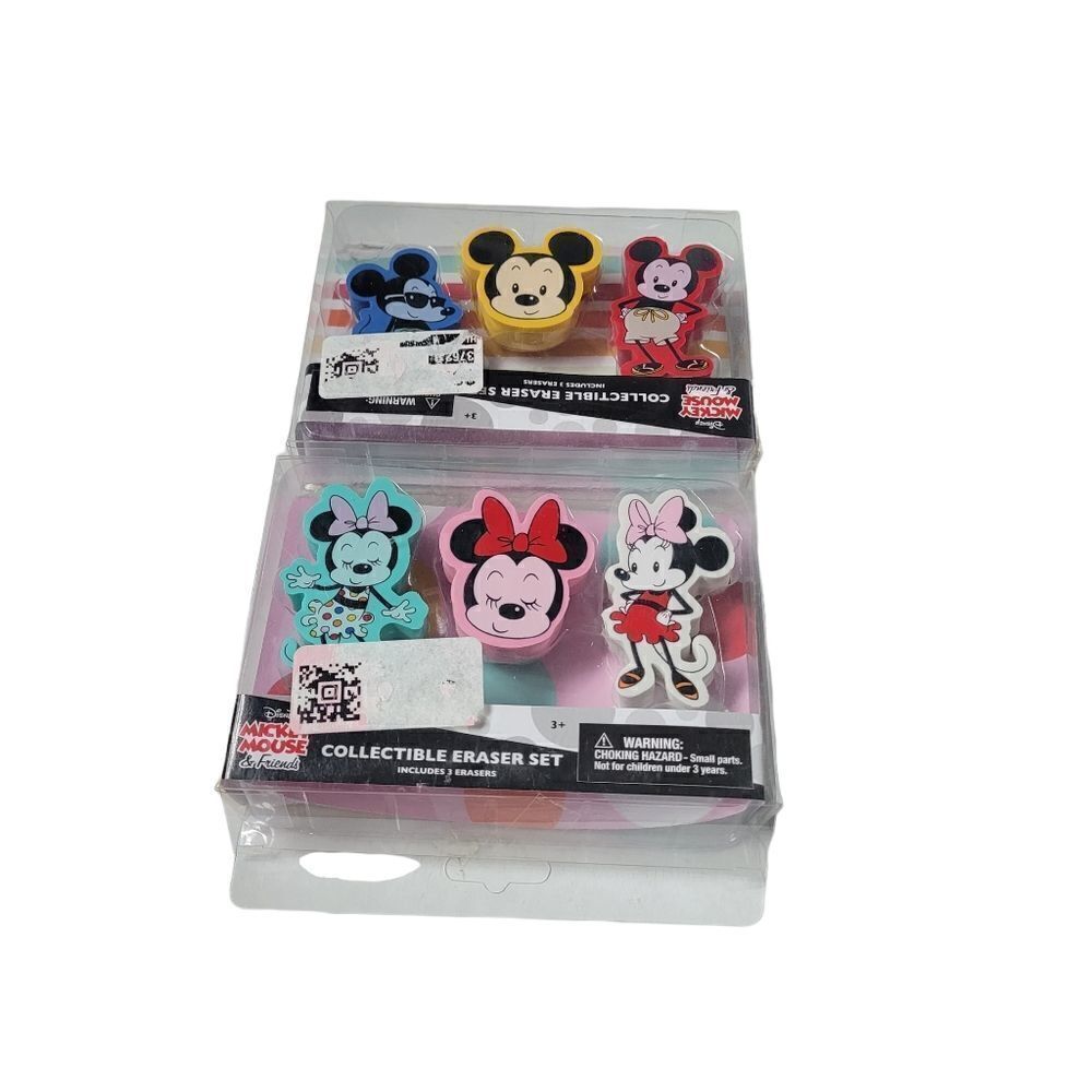 Disney collectible erasers 